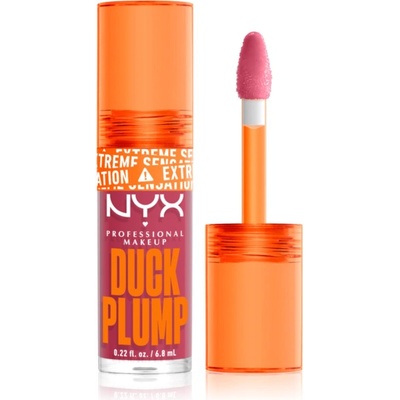 NYX Cosmetics Duck Plump блясък за устни с увеличаващ ефект цвят 09 Strike A Rose 6, 8ml