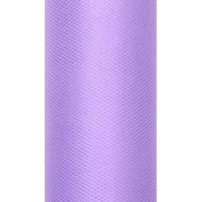 PartyDeco.pl Tyl FIALOVÝ, šířka 15 cm, návin 9 m
