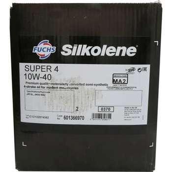 Image 1 of FUCHS Silkolene Super 4 10W-40 cube 20 l