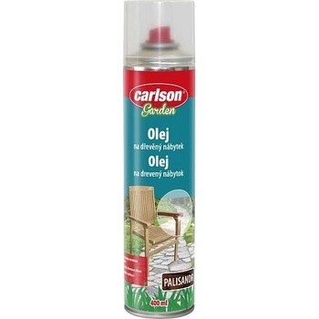 Carlson Garden olej na dřevěný nábytek čirý ve spreji 400 ml