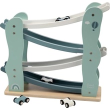 Label dráha pro auta zelená