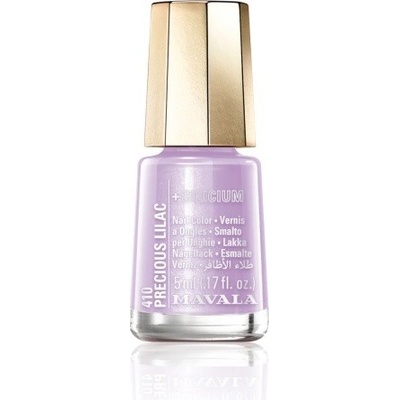 Mavala minicolor zpevňující lak na nehty s křemíkem 410 Precious Lilac 5 ml