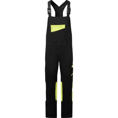 Portwest wx2 eco stretch cd850 / Мъжки гащеризон - черно/жълто s (cd850kyrs)