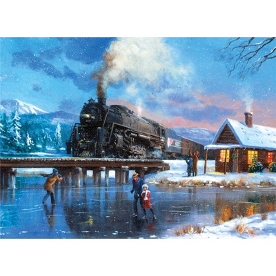 Royal Langnickel malování podle čísel magická zima 30 x 40 cm karton