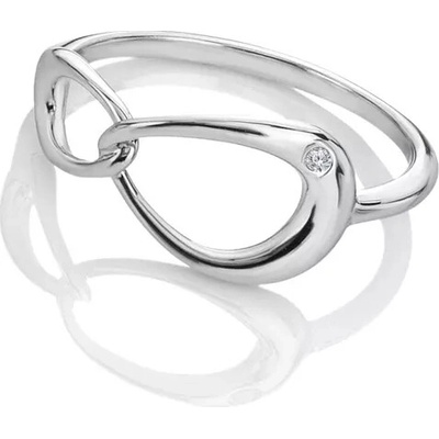 Hot Diamonds Stříbrný prsten Sleek DR290 o 59 b