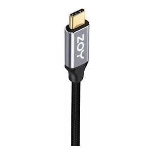 Bezoya USB Cable ZOY USB-C - USB-C 2 m Black-silver (ZCCC2)
