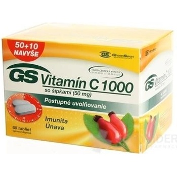 GS Vitamín C 1000 so šípkami 60 kapsúl