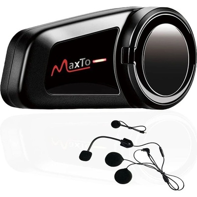 MaxTo M2 Bluetooth интерком за каска, handsfree за мотоциклет