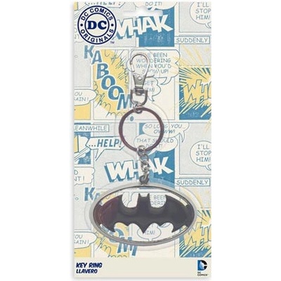 Prívesok na kľúče Batman kovová Logo 01