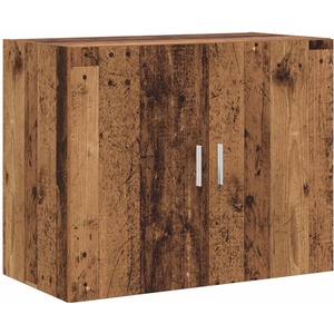 vidaXL Стенен шкаф Старо дърво 80 x 42, 5 x 64 см Инженерна дървесина (8010922)