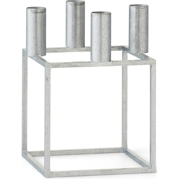 Audo Copenhagen Свещник Kubus 4 сребрист (71041-000884)