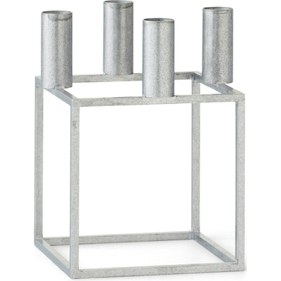 Audo Copenhagen Свещник Kubus 4 сребрист (71041-000884)