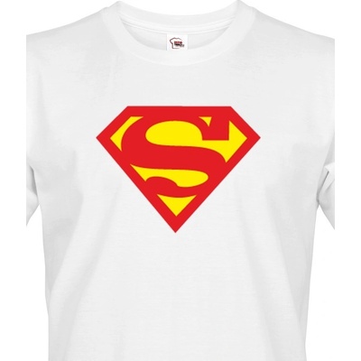 Bezvatriko.cz pánsko tričko Superman Canvas pánské tričko s krátkým rukávem 101012 2x bílá