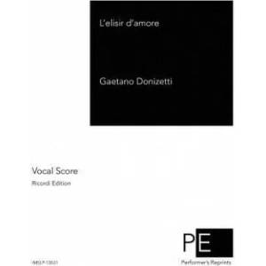 L'elisir d'amore | Gaetano Donizetti (ISBN: 9781503165588)
