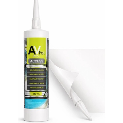 AVfol Silikon 310 ml bílá
