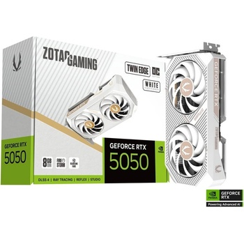 ZOTAC GeForce RTX 5050 Twin Edge White Edition OC 8GB GDDR6 128bit (ZT-B50500Q-10M)