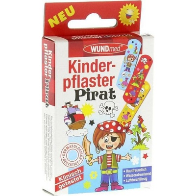 Dětské náplasti Wundmed boys – piráti 10 ks