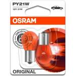 OSRAM Крушка OSRAM PY21W, 12V, 21W, 280lm, 2 броя - Maslatabg - 5,67 лв