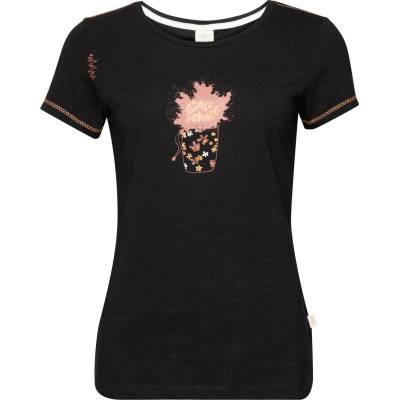Chillaz Дамска тениска Chillaz Women's Gandia Girls Talk Chalk T-shirt - Black - размер 34 (EU) (916-5060-0112)