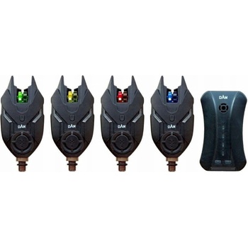 Elektronický signalizátor záberu Dam TF BITE ALARM SET 4+1