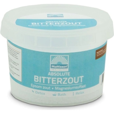 Mattisson Healthstyle Absolute Bitter Salt, 650 g, Mattisson Healthstyle