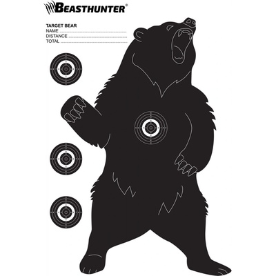 Terč silueta Beast Hunter Bear 10ks – Zboží Dáma