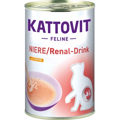 Kattovit nápoj ledviny Renal kuřecí 24 x 135 ml
