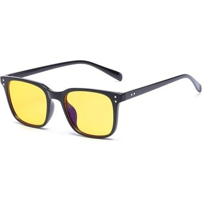 Anti Blue Ray YWEC8 černé Wayfarer style 20528BC