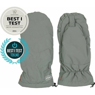 Voksi Stroller Mitten Meadow Green/Light Grey – Zboží Dáma