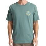 Roark Мъжка тениска Roark Goin Global T-shirt - Slate Green - размер M (216-7595-0212)
