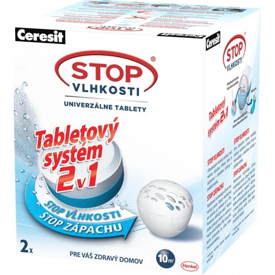 Ceresit Stop Vlhkosti Mikro 2v1, Náhradné tablety 2 x 300 g