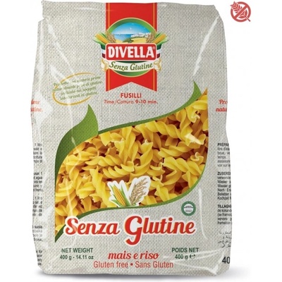 DIVELLA Fusilli kukurica ryža 400 g