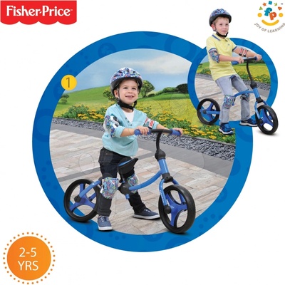 Fisher-Price SmartTrike modrý