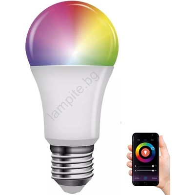 EMOS LED RGB Димируема крушка GoSmart A60 E27/11W/230V 2700-6500K Wi-Fi Tuya (EMS1027)