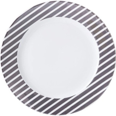 Ćmielów Design Studio Плоска чиния Cosmopolitan Mix & Match черни колани 26 см (0061290X2G138)