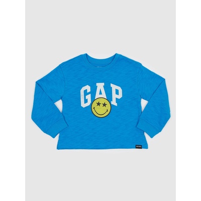 GAP Бебешка тениска Gap × SmileyWorld® GAP GAP | Sin | Момичешки | 110