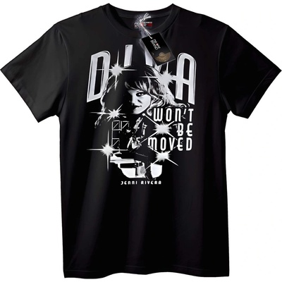 NOONEBRAND Тениска Dilara Няма Да Отстъпи - S, Black