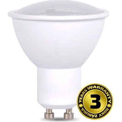 Solight LED žárovka , bodová , 5W, GU10, 6000K, 425lm, bílá