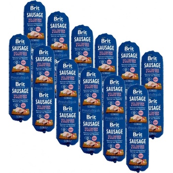 Brit Premium Chicken & White Fish 12 x 800 g