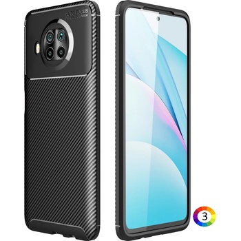 Image 1 of Xiaomi Mi 10T Lite 5G Удароустойчив Carbon Fiber Калъф и Протектор