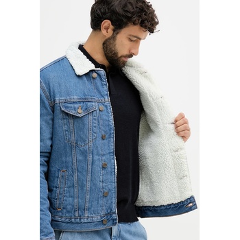 Pepe Jeans Дънково яке Pepe Jeans в синьо преходен модел с уголемена кройка PM40271604A0 (PM40271604A0)