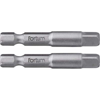 FORTUM Adaptér z 1/4'' 6-hranu na 1/4'' 4-hran, 2ks, 50mm 4741523