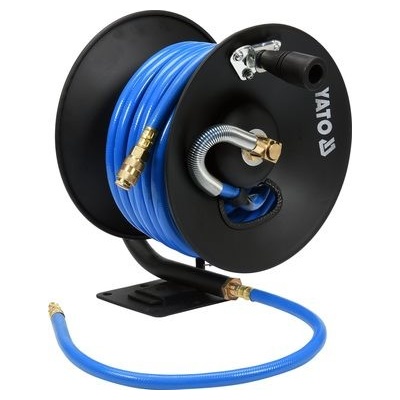 YATO Naviják se vzduchovou hadicí PVC / 10 mm / 15 m / 1|4 (YT-24240)