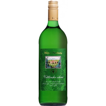 Château Topoľčianky Veltlínske zelené 2019 12% 1 l (čistá fľaša)