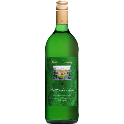 Château Topoľčianky Veltlínske zelené 2019 12% 1 l (čistá fľaša)
