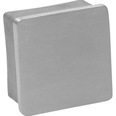 Ukončenie na jokel 50x50mm, brúsená nerez AISI304