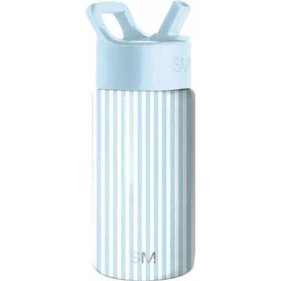 Simple Modern Summit s víkem s dvojitým tvarováním 400 ml Seaside Stripes