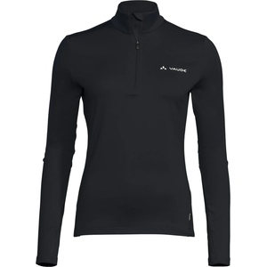 VAUDE Дамски поларен пуловер Vaude Women's Livigno Halfzip II Fleece jumper - Black Uni - размер 34 (EU) (105-2999-0911)