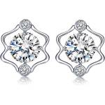 Silenti Jewelry Сребърни обеци "Близнаци