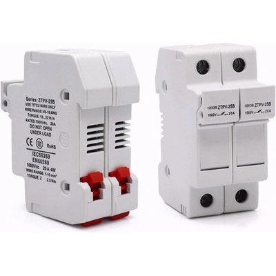 DC odpínač 1000V max. 32A 10x38 mm dvojitý 3295